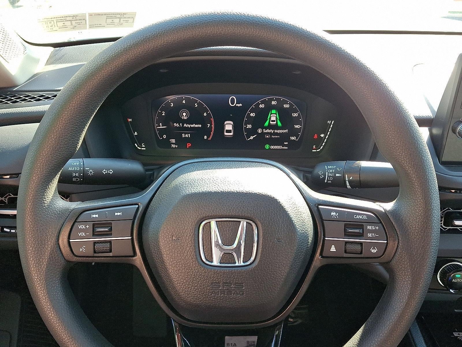 2026 Honda Accord Sedan SE CVT