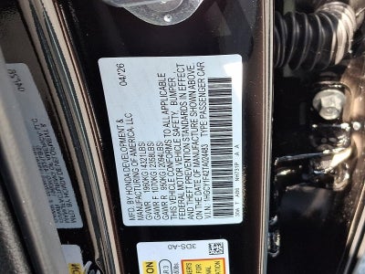 2026 Honda Accord Sedan SE CVT