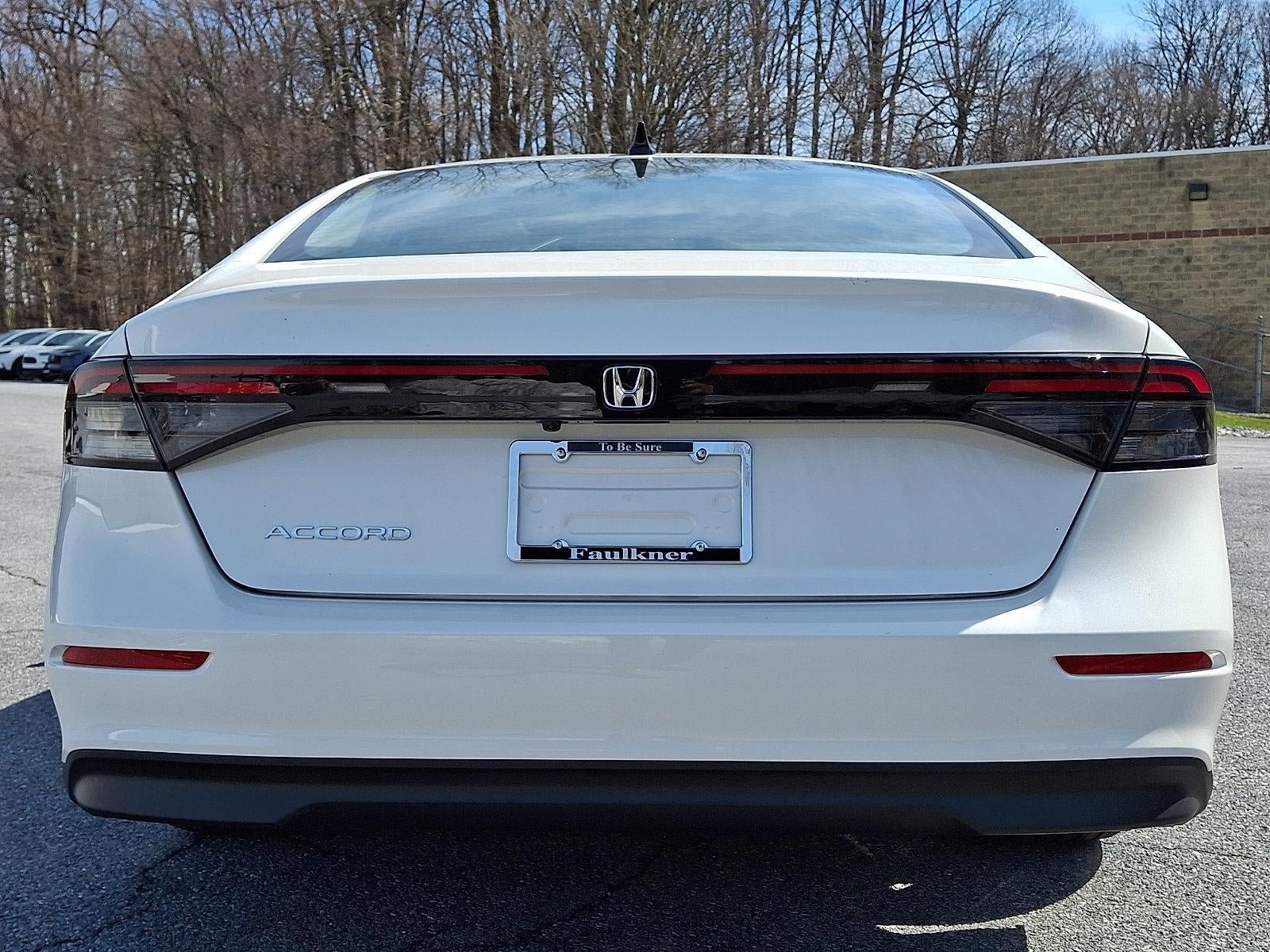2026 Honda Accord Sedan SE CVT