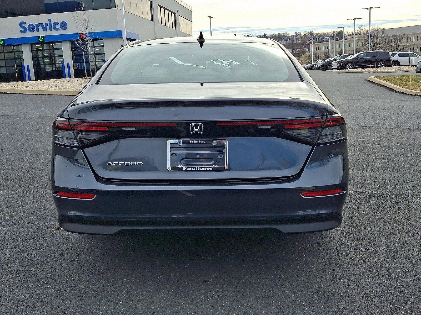 2025 Honda Accord Sedan SE CVT