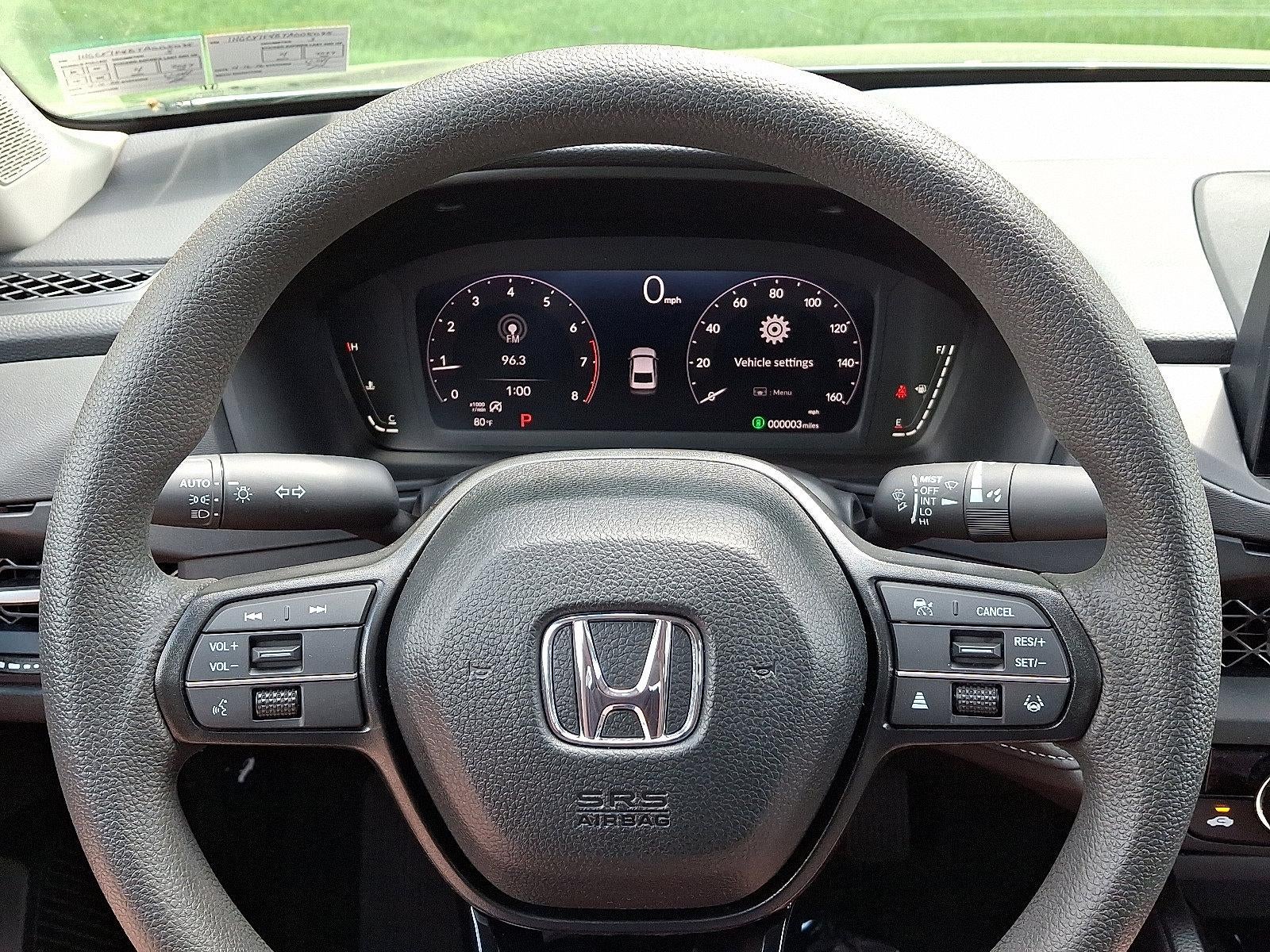 2026 Honda Accord Sedan SE CVT