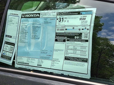 2026 Honda Accord Sedan SE CVT