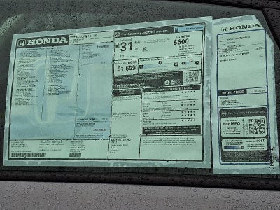 2026 Honda Accord Sedan SE CVT