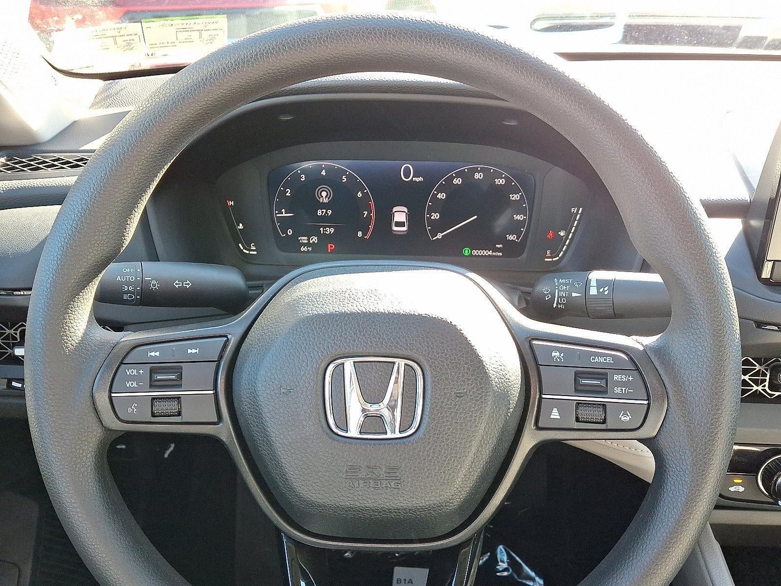 2025 Honda Accord Sedan SE CVT