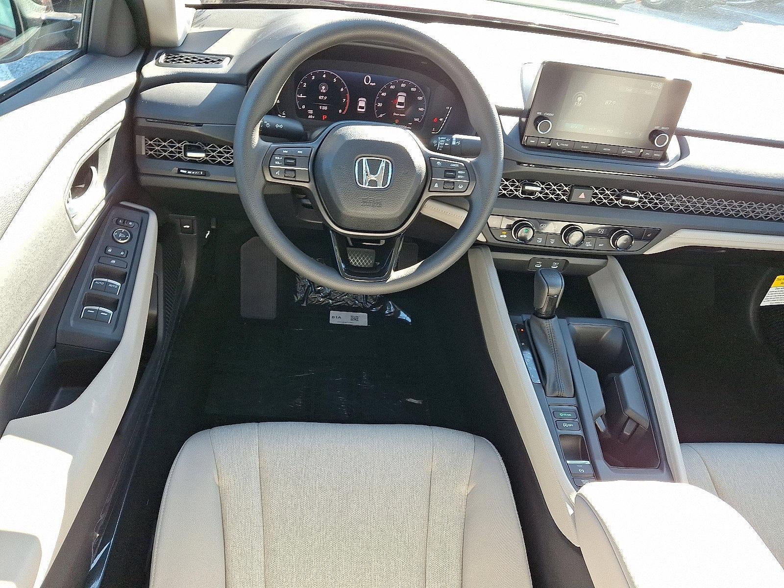 2025 Honda Accord Sedan SE CVT
