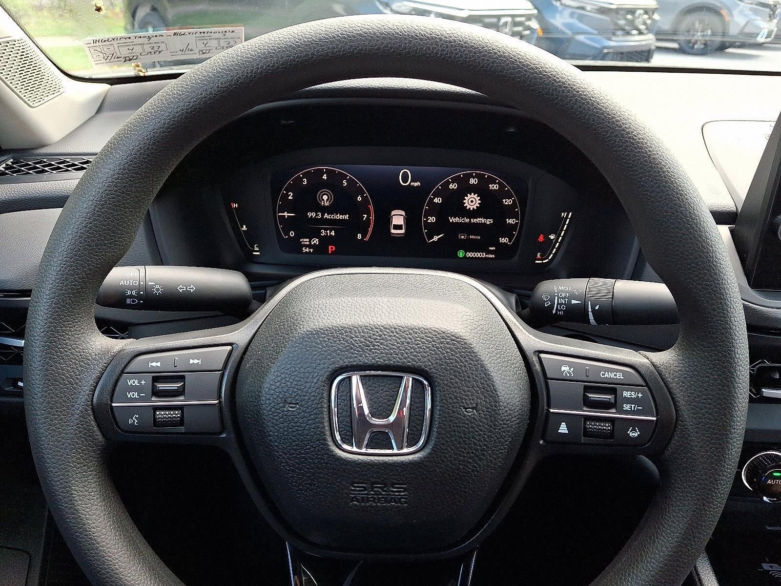 2026 Honda Accord Sedan SE CVT