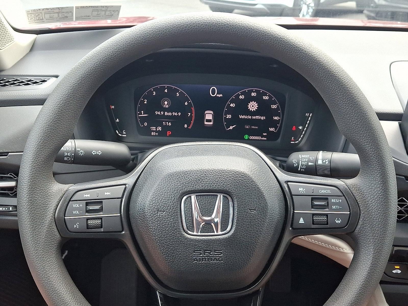 2026 Honda Accord Sedan SE CVT