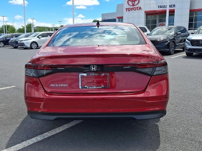 2026 Honda Accord Sedan SE CVT