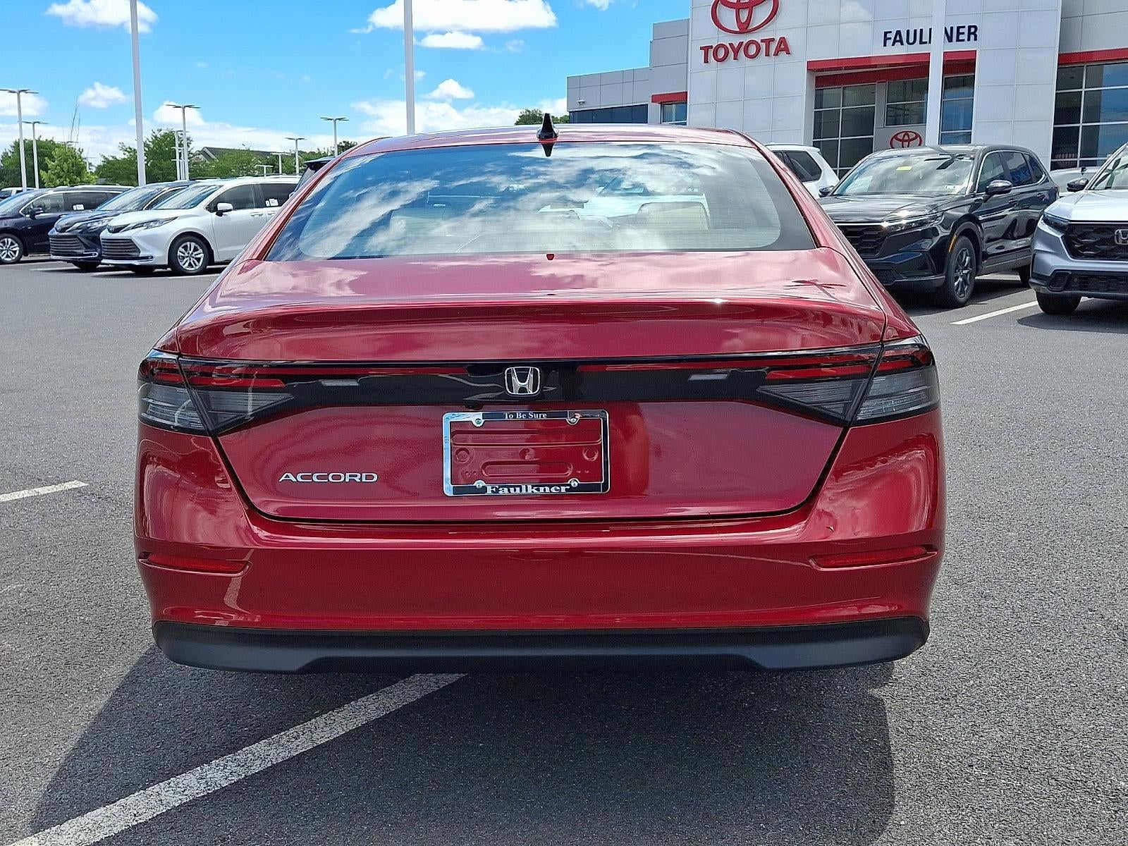 2026 Honda Accord Sedan SE CVT