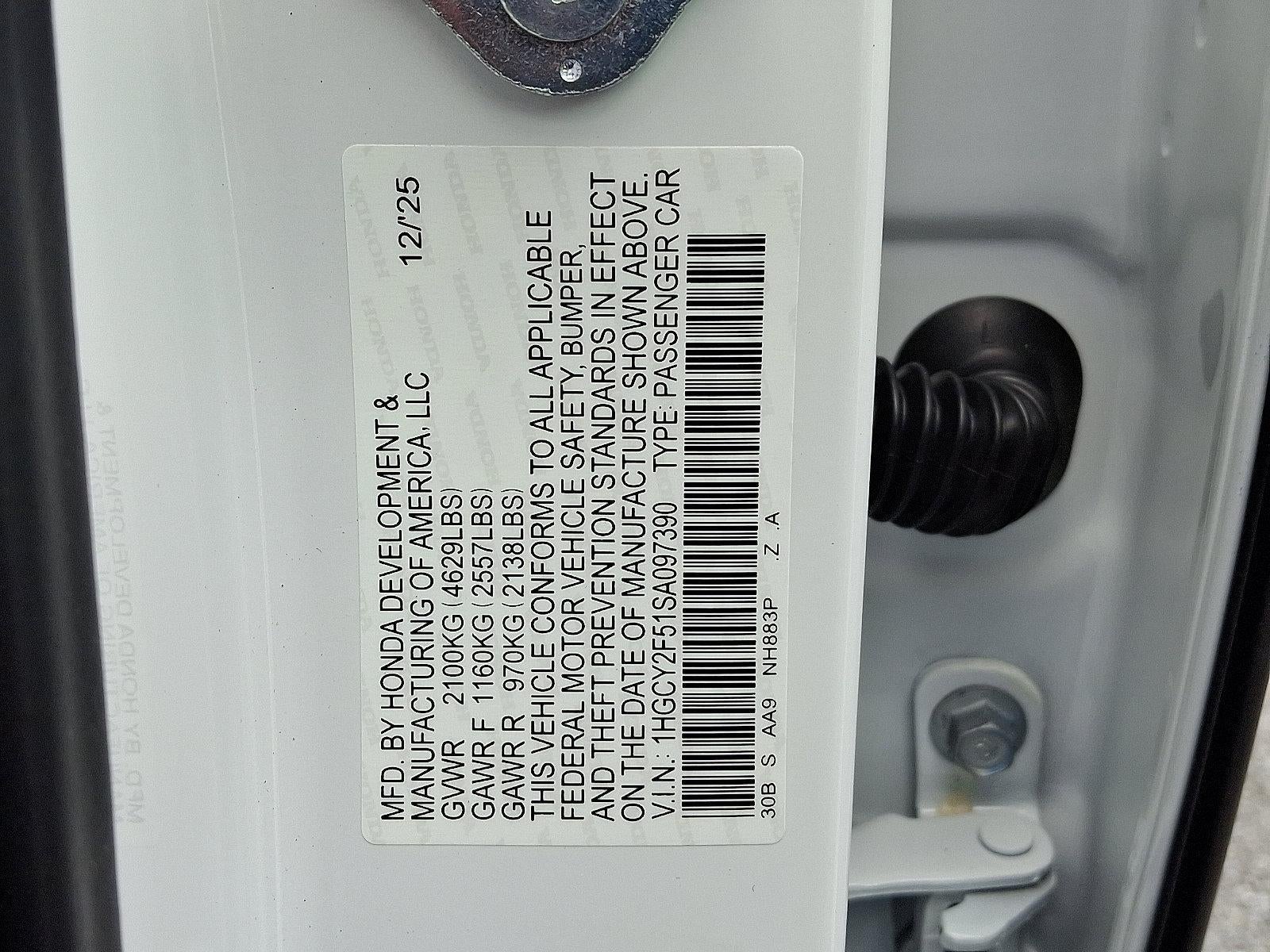 2025 Honda Accord Hybrid Sport Sedan