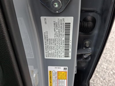 2026 Honda Accord Hybrid EX-L Sedan
