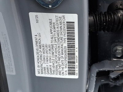 2025 Honda Accord Hybrid Touring Sedan