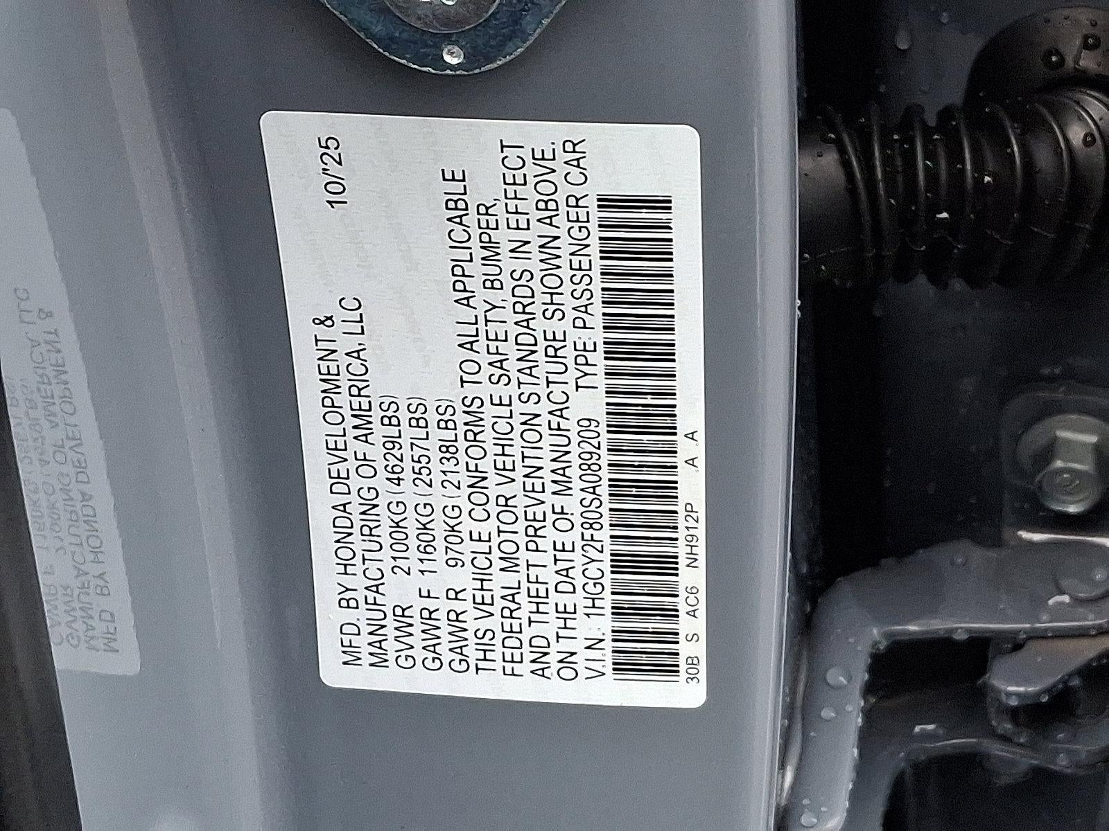 2025 Honda Accord Hybrid Touring Sedan