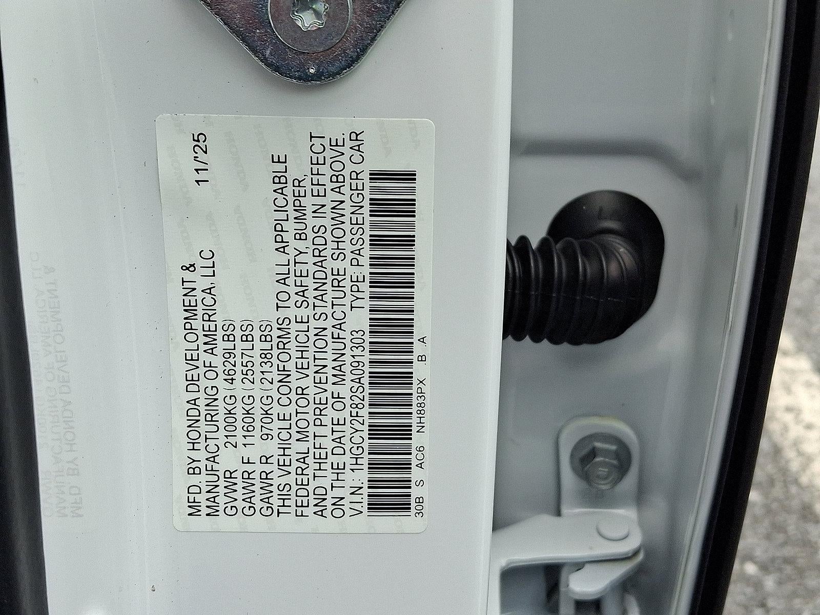 2025 Honda Accord Hybrid Touring Sedan