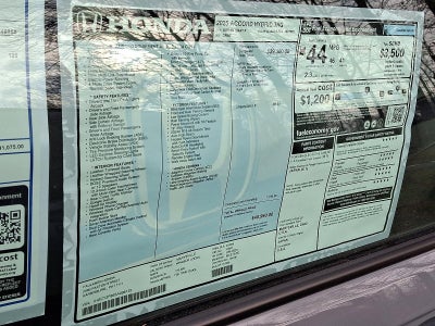 2025 Honda Accord Hybrid Touring Sedan