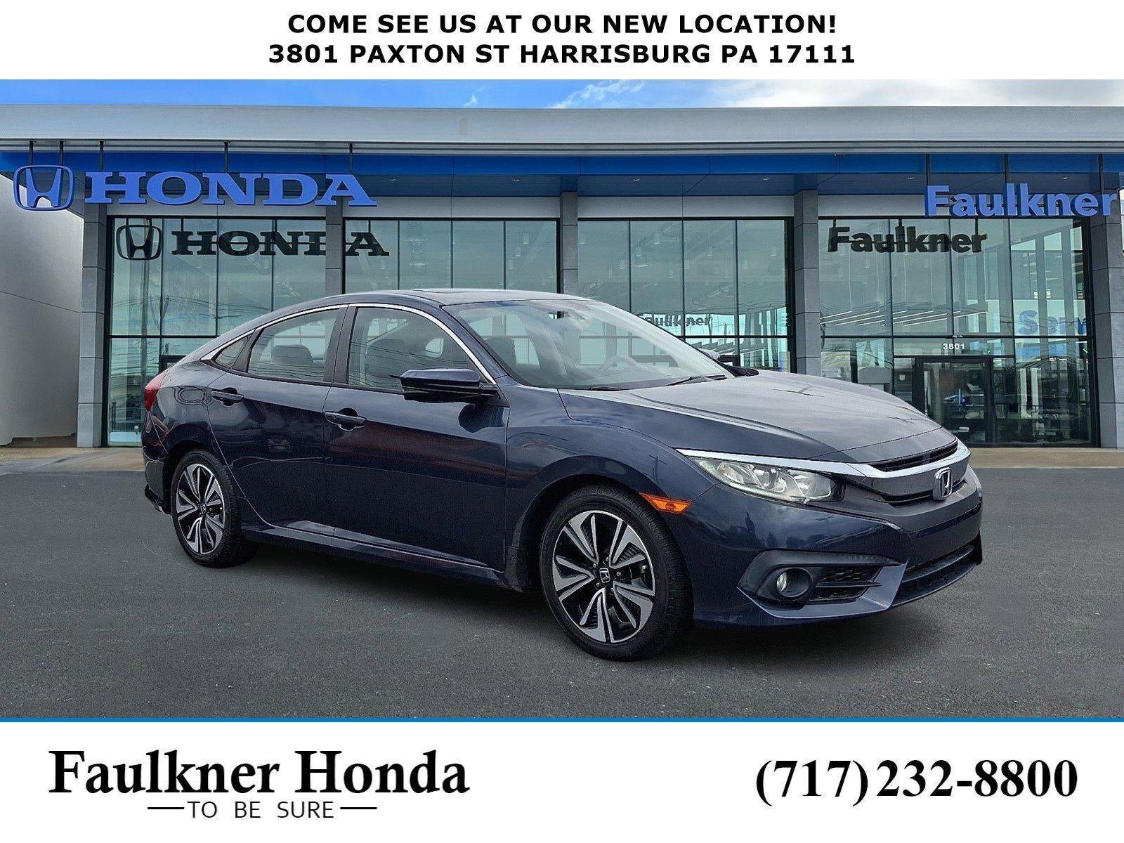 2017 Honda Civic Sedan EX-T Manual