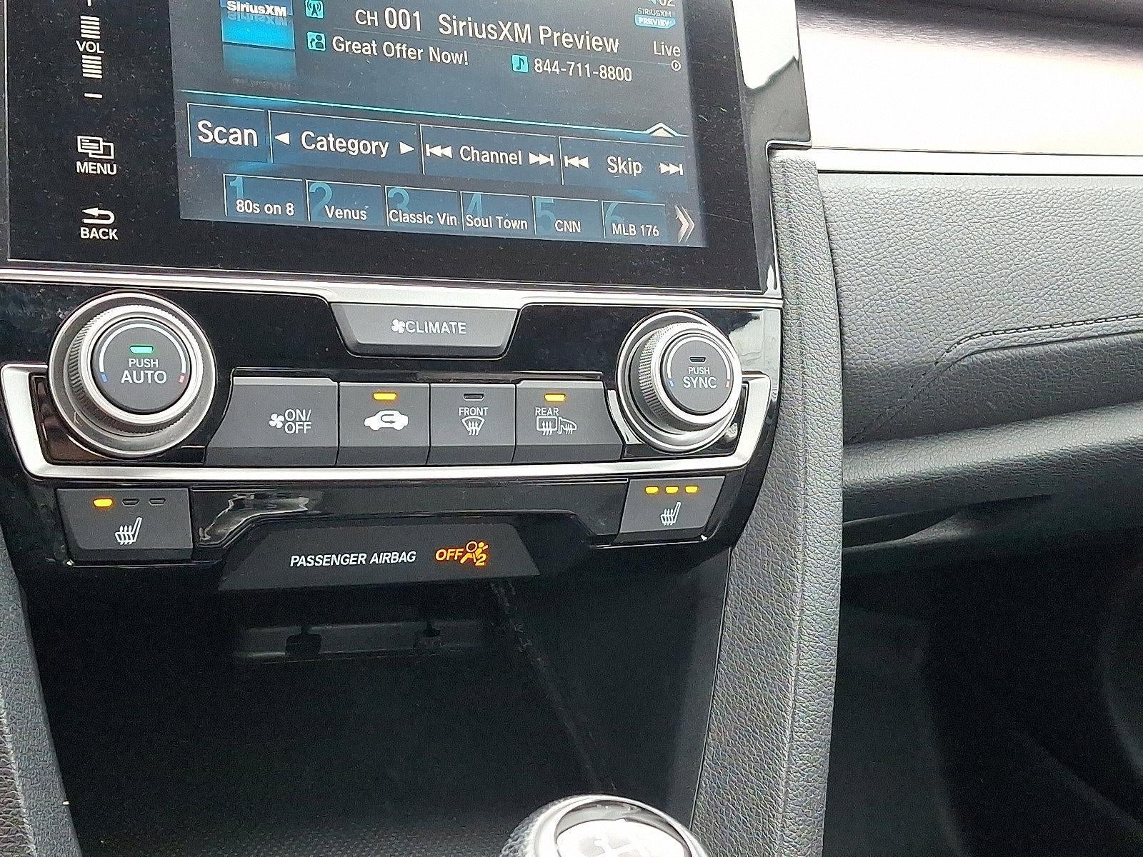 2017 Honda Civic Sedan EX-T Manual