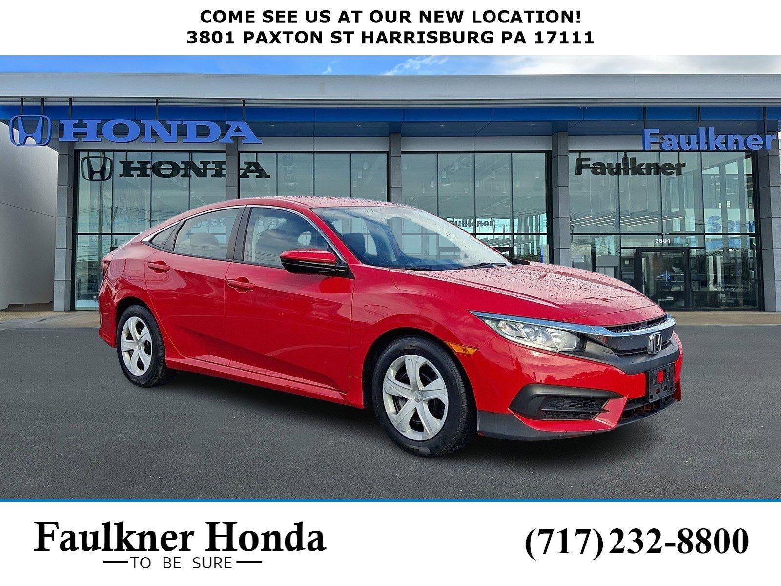 2018 Honda Civic Sedan LX CVT