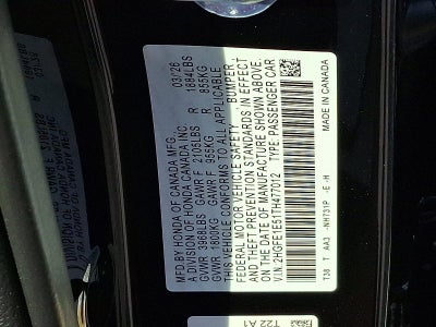 2026 Honda Civic Si Si Manual Sedan