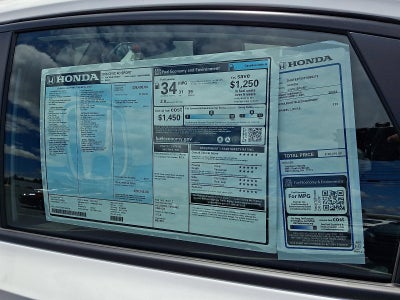 2026 Honda Civic Sedan Sport CVT