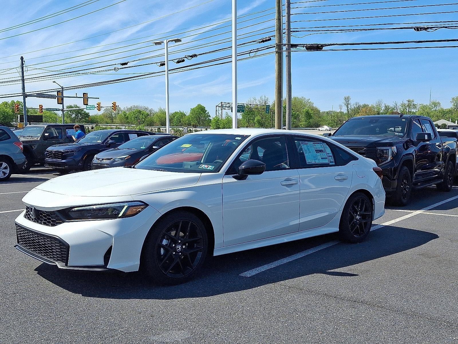 2026 Honda Civic Sedan Sport CVT
