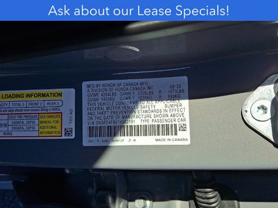 2026 Honda Civic Hybrid Sport