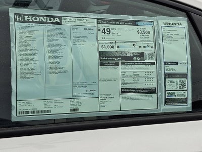 2026 Honda Civic Sedan Hybrid Sport CVT