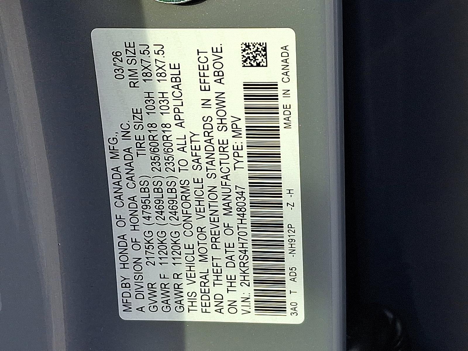 2026 Honda CR-V EX-L AWD