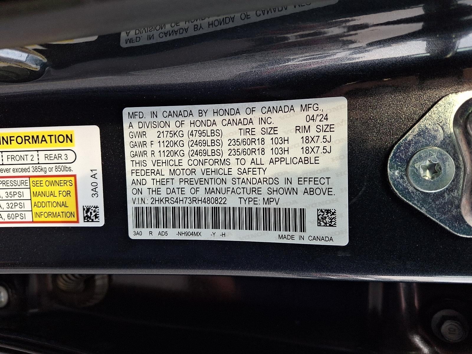 2024 Honda CR-V EX-L AWD