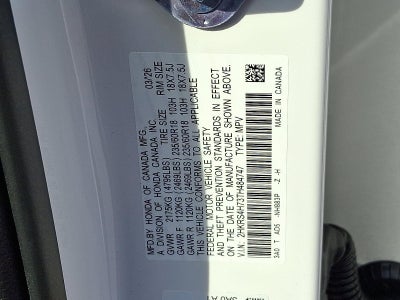 2026 Honda CR-V EX-L AWD