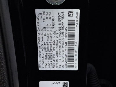 2023 Honda CR-V EX-L AWD w/o BSI