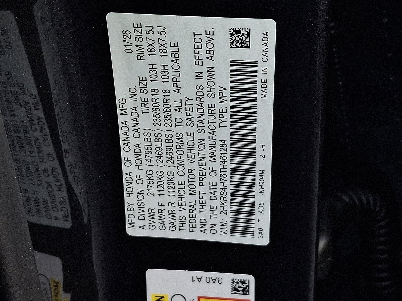 2026 Honda CR-V EX-L AWD