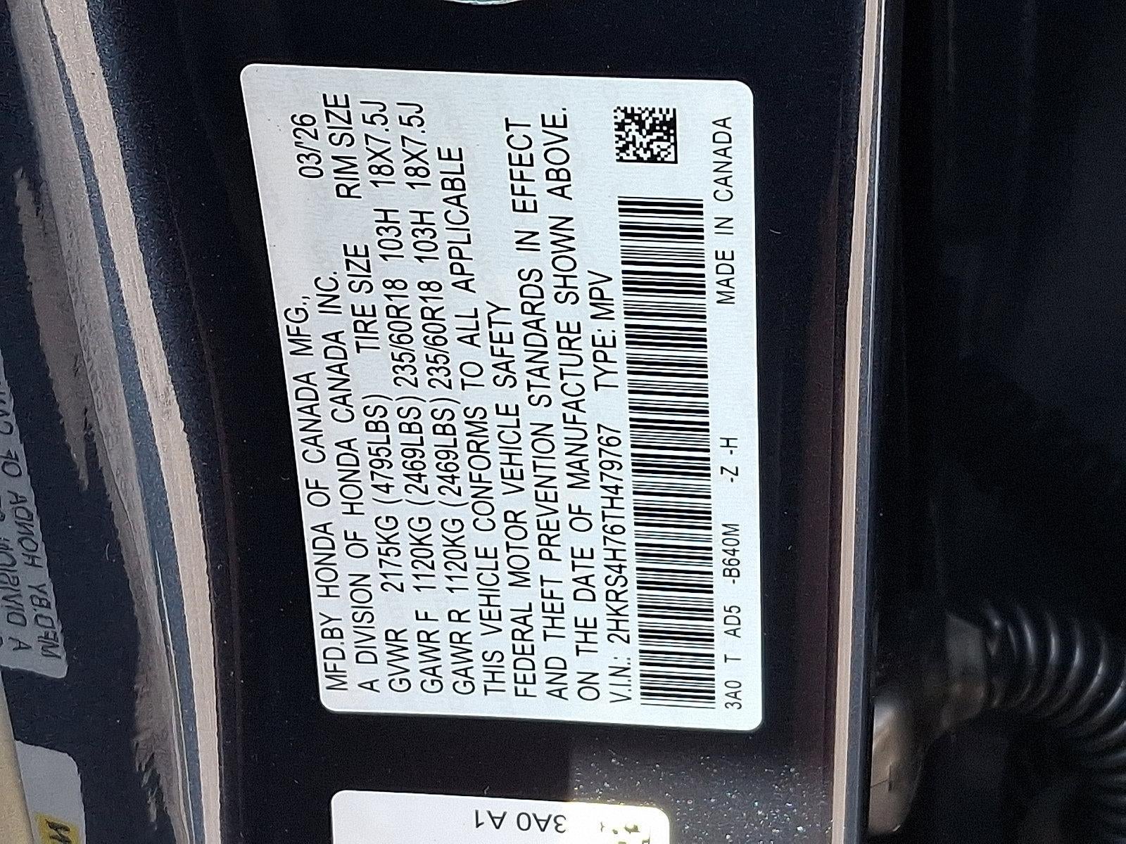 2026 Honda CR-V EX-L AWD