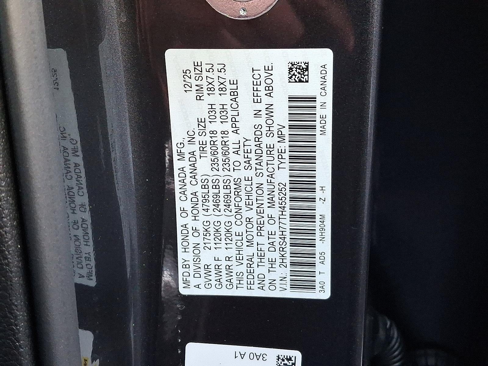 2026 Honda CR-V EX-L AWD