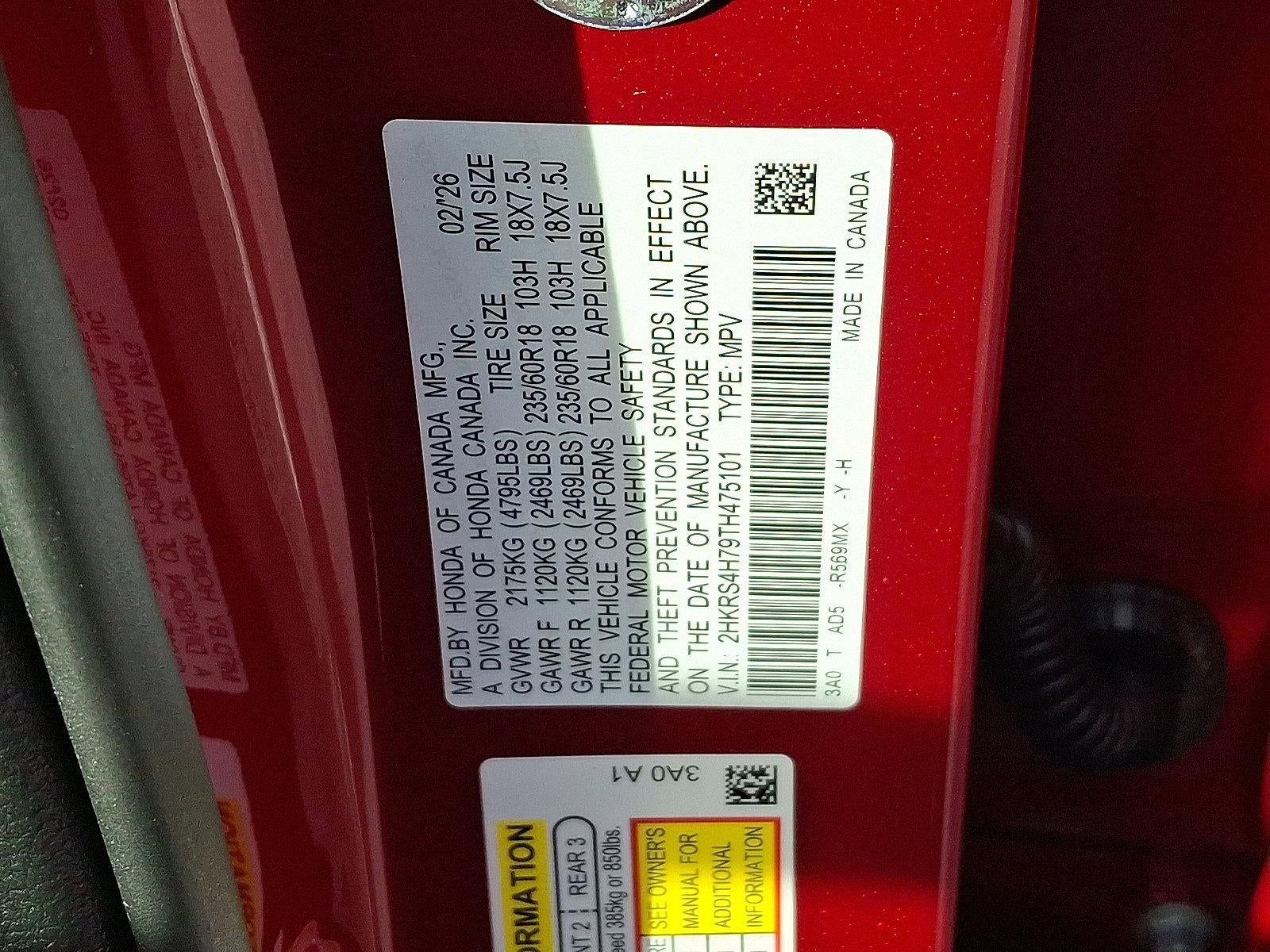 2026 Honda CR-V EX-L AWD