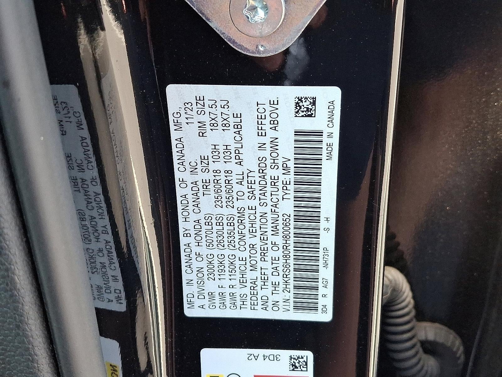 2024 Honda CR-V Hybrid Sport-L AWD