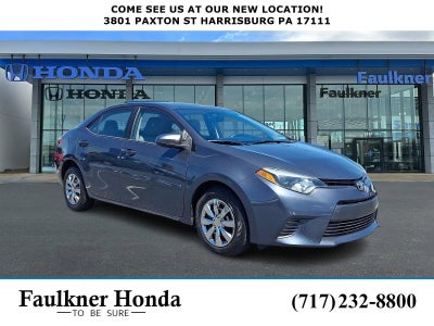 2015 Toyota Corolla 4dr Sdn CVT Auto LE ECO (Natl)