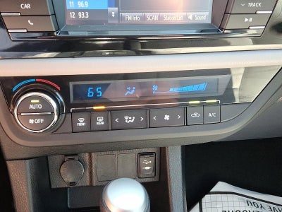 2015 Toyota Corolla 4dr Sdn CVT Auto LE ECO (Natl)
