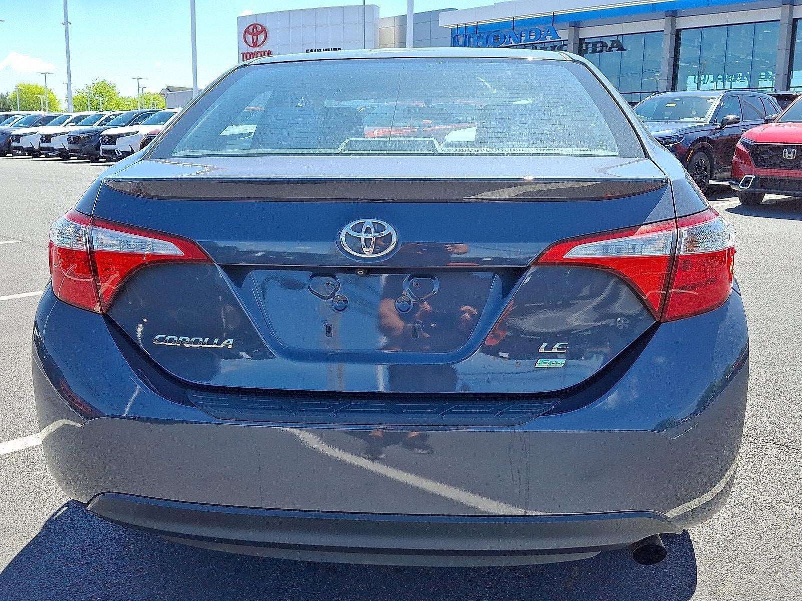 2015 Toyota Corolla 4dr Sdn CVT Auto LE ECO (Natl)