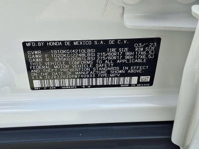 2023 Honda HR-V LX AWD CVT