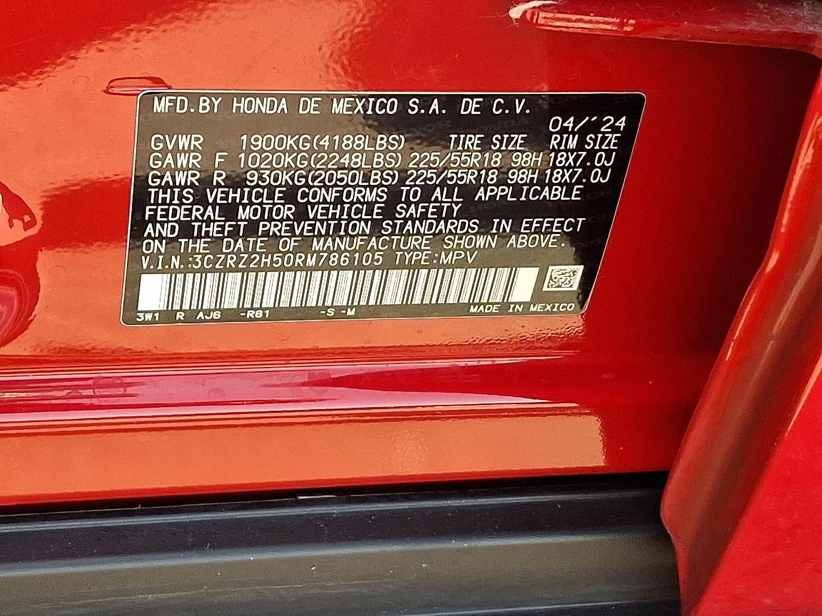 2024 Honda HR-V Sport AWD CVT