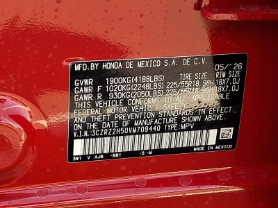 2027 Honda HR-V Sport AWD CVT