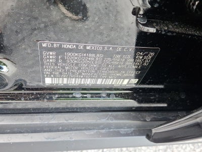 2027 Honda HR-V Sport AWD CVT