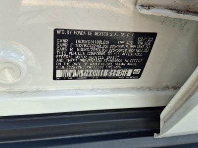 2023 Honda HR-V Sport AWD CVT