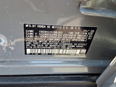 2027 Honda HR-V Sport AWD CVT