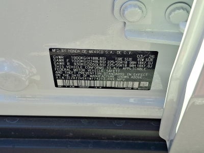 2026 Honda HR-V Sport AWD CVT