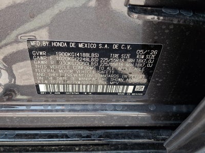 2027 Honda HR-V EX-L AWD CVT