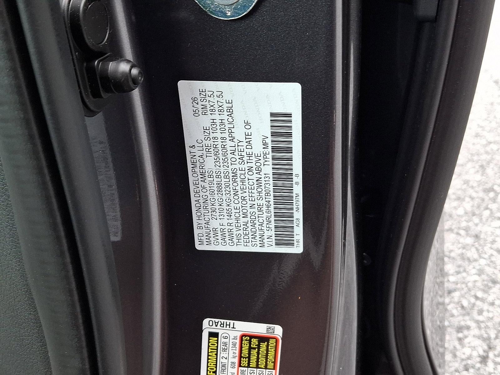 2026 Honda Odyssey EX-L Auto