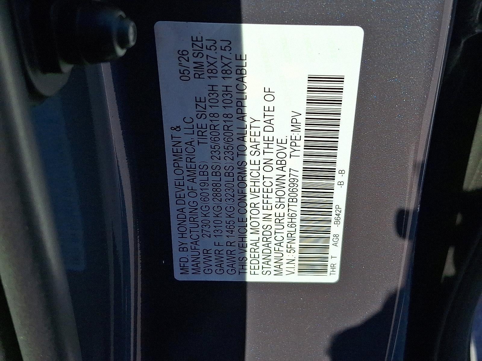 2026 Honda Odyssey EX-L Auto