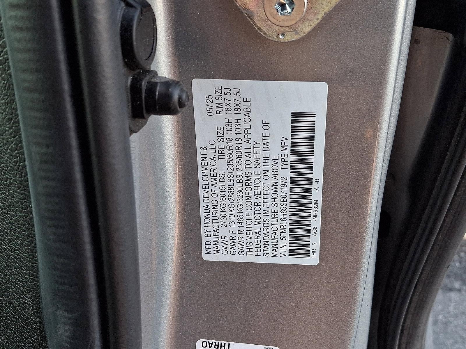 2025 Honda Odyssey EX-L Auto